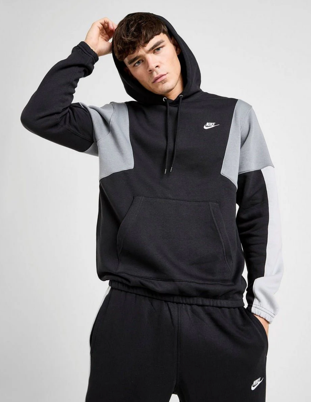 Conjunto Nike Fleece Negro