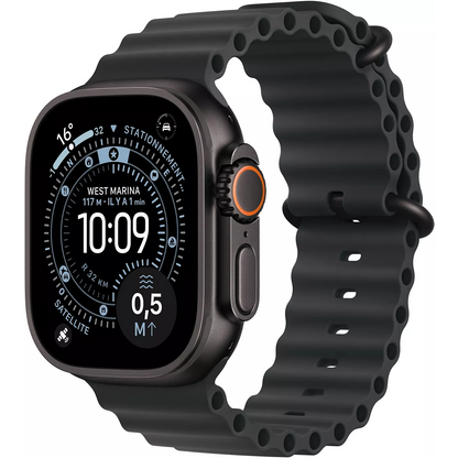 Reloj inteligente APPLE WATCH 49 mm Titanio Negro / Negro Océano Ultra 3 Cellular