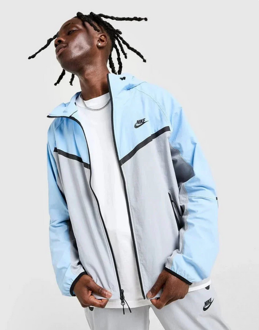 Sudadera con capucha Nike Tech Gris Azul